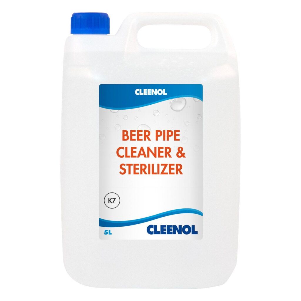 Cleenol Beer Pipe Cleaner and Sterliser 2 x 5L Direct Janitorial