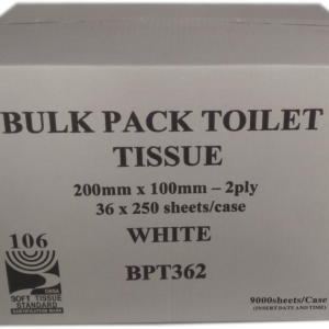 bulk pack toilet tissue