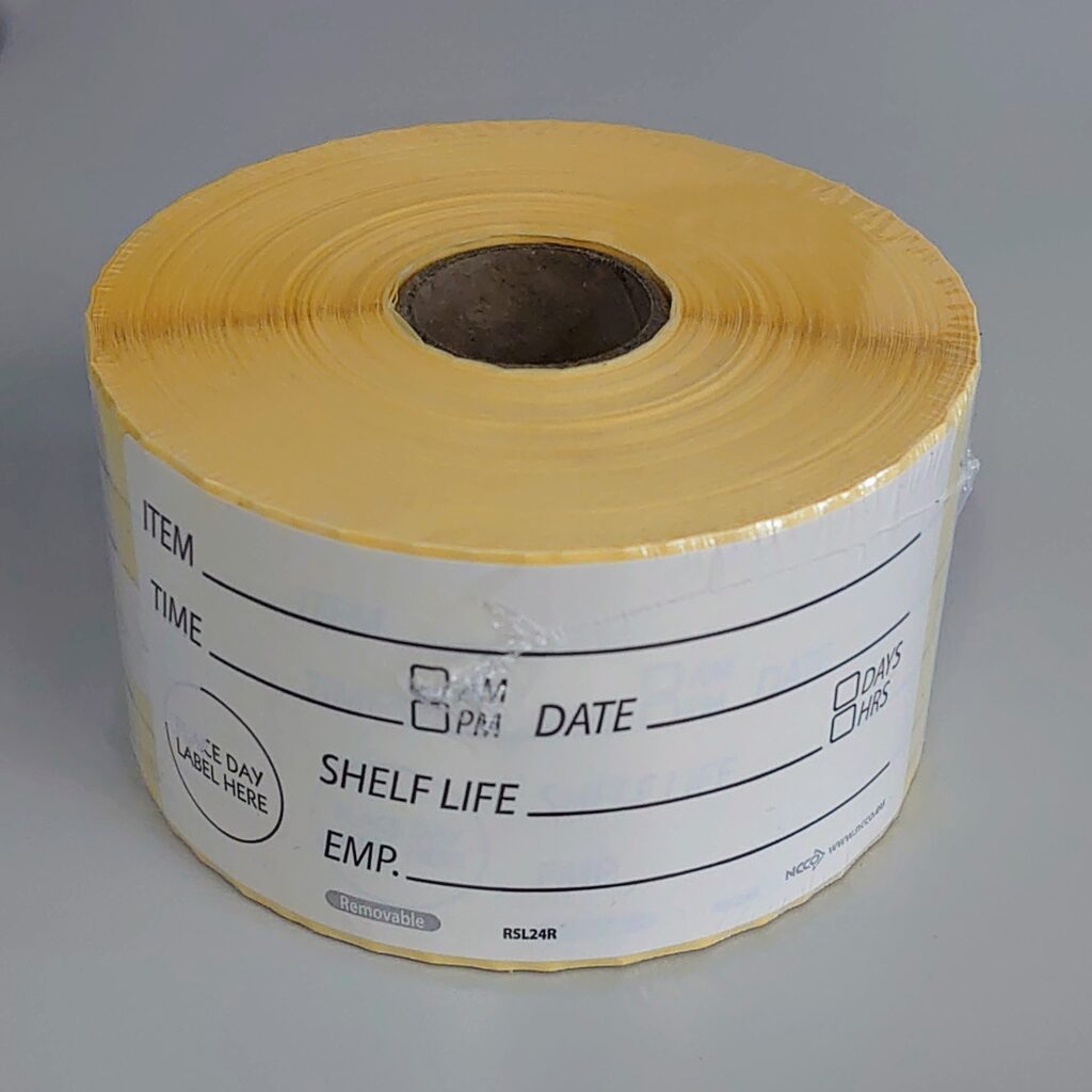 Use By’ SelfAdhesive Labels (100mm x 50mm) Roll of 500 Freezer Safe