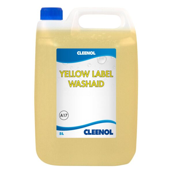 yellow label washaid