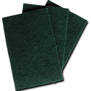 green scourer pads