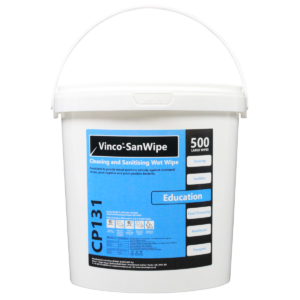Vinco-SanWipe Cleaning & Sanitising Education Wipe 500 Wipes