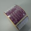 Removable Allergen Food Rotation Label (500 per roll) - Magenta - Image 3
