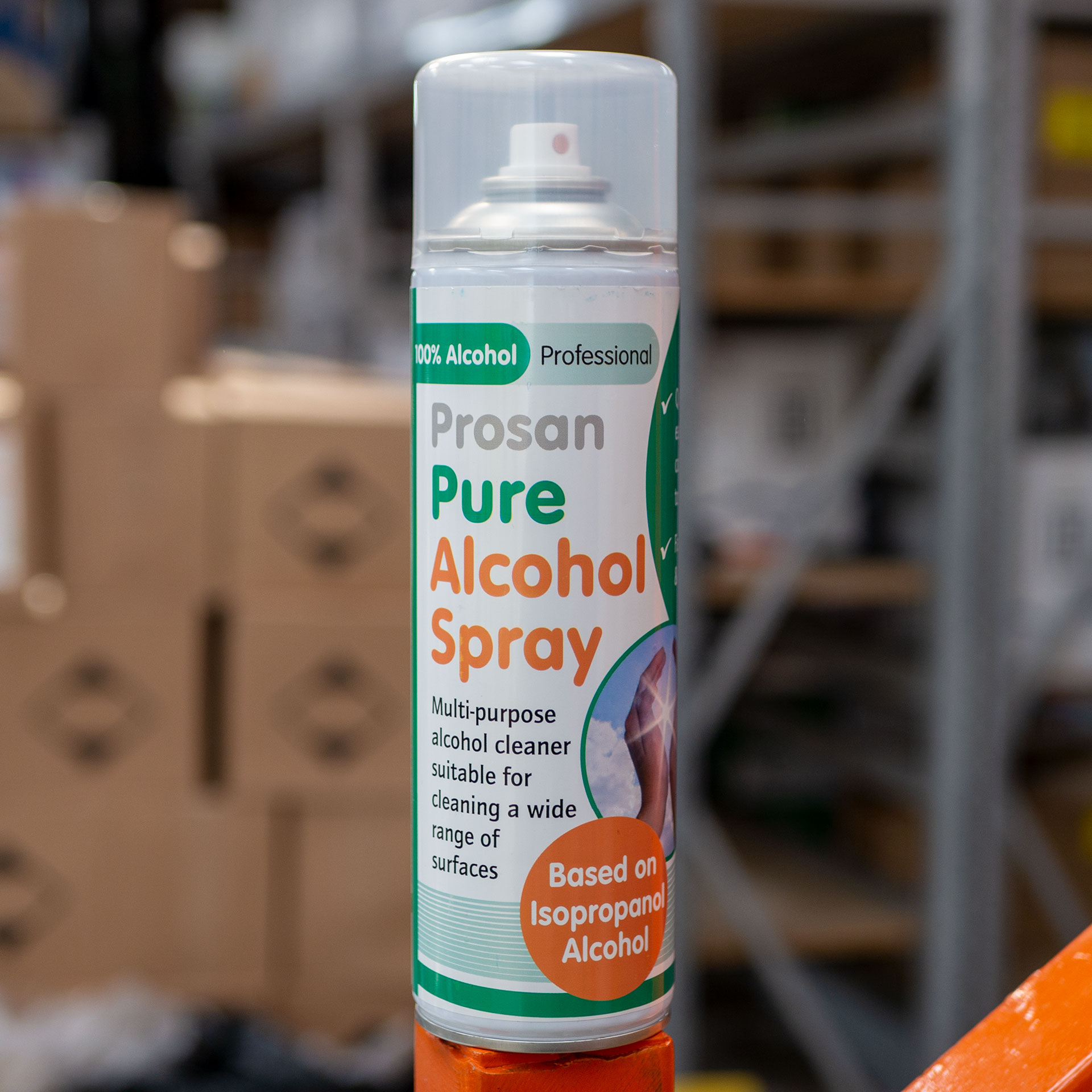 Ipa Prosan Pure Alcohol Spray 100 Isopropanol Isopropyl Surface