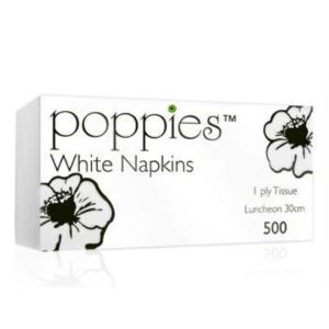 Pallet of White 1Ply Tissue Napkins