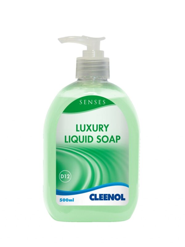 Pallet of Senses Luxury Liquid Soap 150 cases per pallet, 6 x 500ml per case