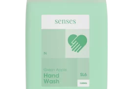 Senses Green Apple Hand Wash is a high viscosity, pearlised hand soap that leaves your hands feeling clean and refreshed. Its pH-balanced and effective formulation removes light to medium soiling, and rinses off easily. The added skin conditioning agents make this hand wash perfect for frequent use. The crisp and fruity apple scent will leave you feeling invigorated and rejuvenated.