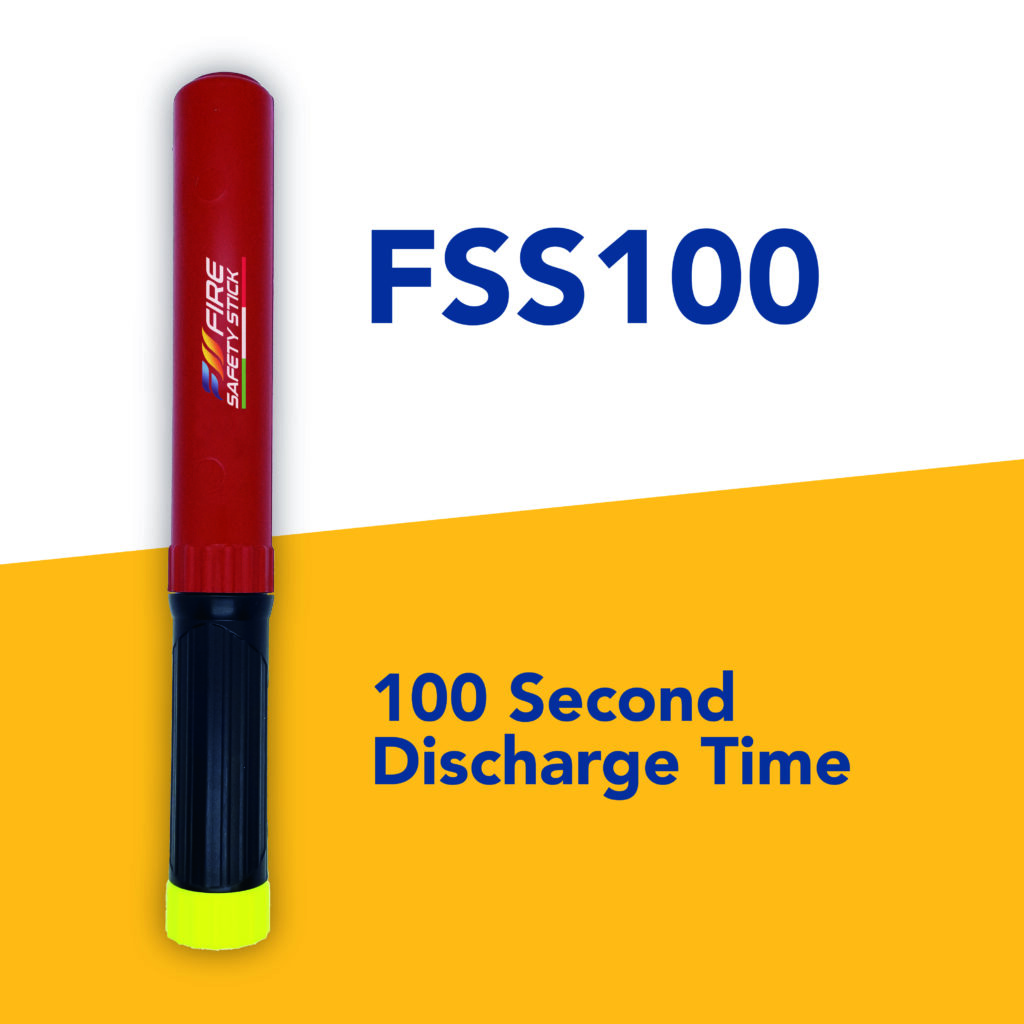 Fire Safety Stick FSS100 100 Second Discharge Time Fire