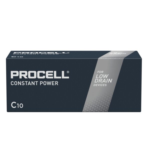 Duracell Procell Constant Power PC1400 CON B10 - C LR14 CONSTANT ALK - Pack of 10
