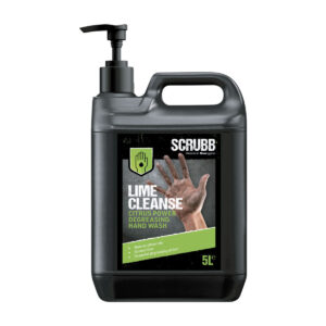 Scrubb Lime Cleanse Citrus Power Degreasing Hand Wash - Pack of 2 x 5L Bottle with Pump Top