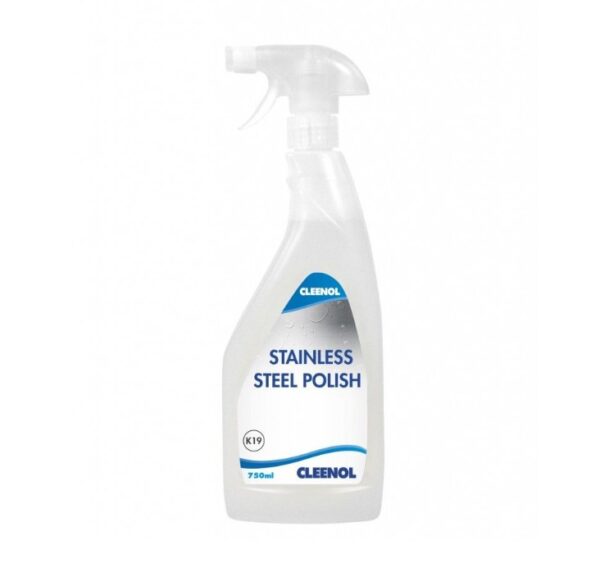 Keep your stainless steel surfaces shining with Cleenol Stainless Steel Polish. This non-aerosol and vegan formulation provides a long-lasting shine and helps keep your surfaces corrosion-resistant.