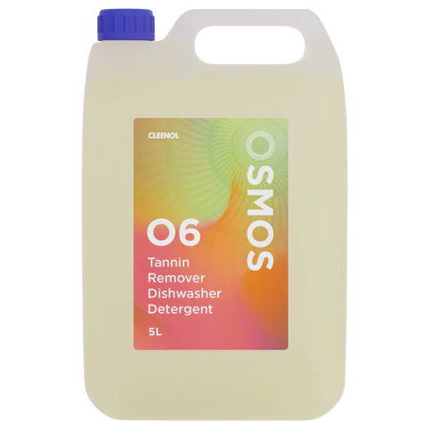 Get rid of tough tannin stains with Cleenol Tannin Remover Dishwasher Detergent. Designed for soft to moderate hard water, this heavy-duty formula is non-foaming and provides economy in use.