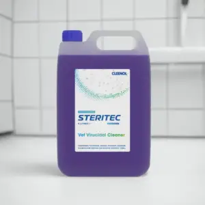 Steritec Vet Virucidal Cleaner is a highly effective disinfectant specially designed to maintain a clean and safe environment for both animals and humans, elevating hygiene standards to the next level. This powerful cleaner is perfect for use in veterinary clinics, farms, animal housing, transport facilities, and more.