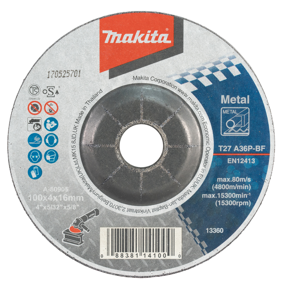 Grinding Wheel 100 mm, A36P