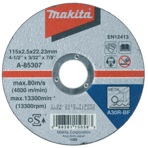 Cut off wheel 115 x 2,5 x 22,23 mm