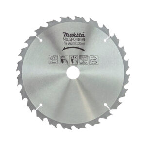 Circular Saw Blade, Standard T.C.T. 260 x 30 mm, 24 T, Wood