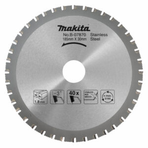 Circular Saw Blades, Specialized T.C.T., 185 x 30 mm, 40 T