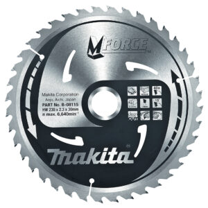 Circular saw blade, M-Force T.C.T, 230 x 30 mm, 40 T