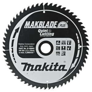 Circular Saw Blade, MakBlade Plus T.C.T, 255 x 30 mm, 60 T