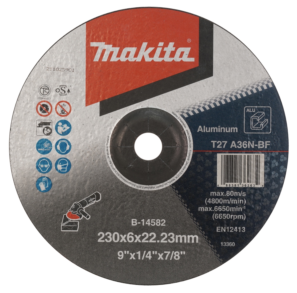 Grinding wheel 230 x 6 mm, A36N