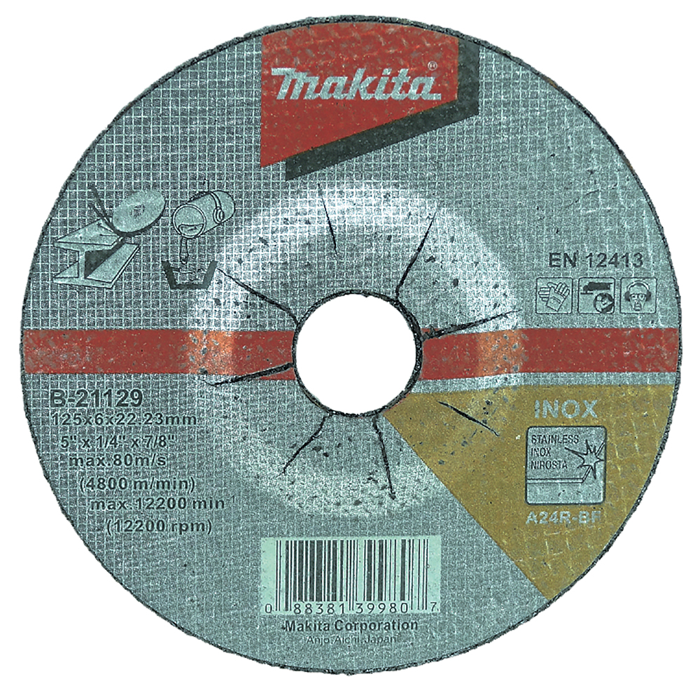 Grinding wheel 125 x 6 mm, A24R