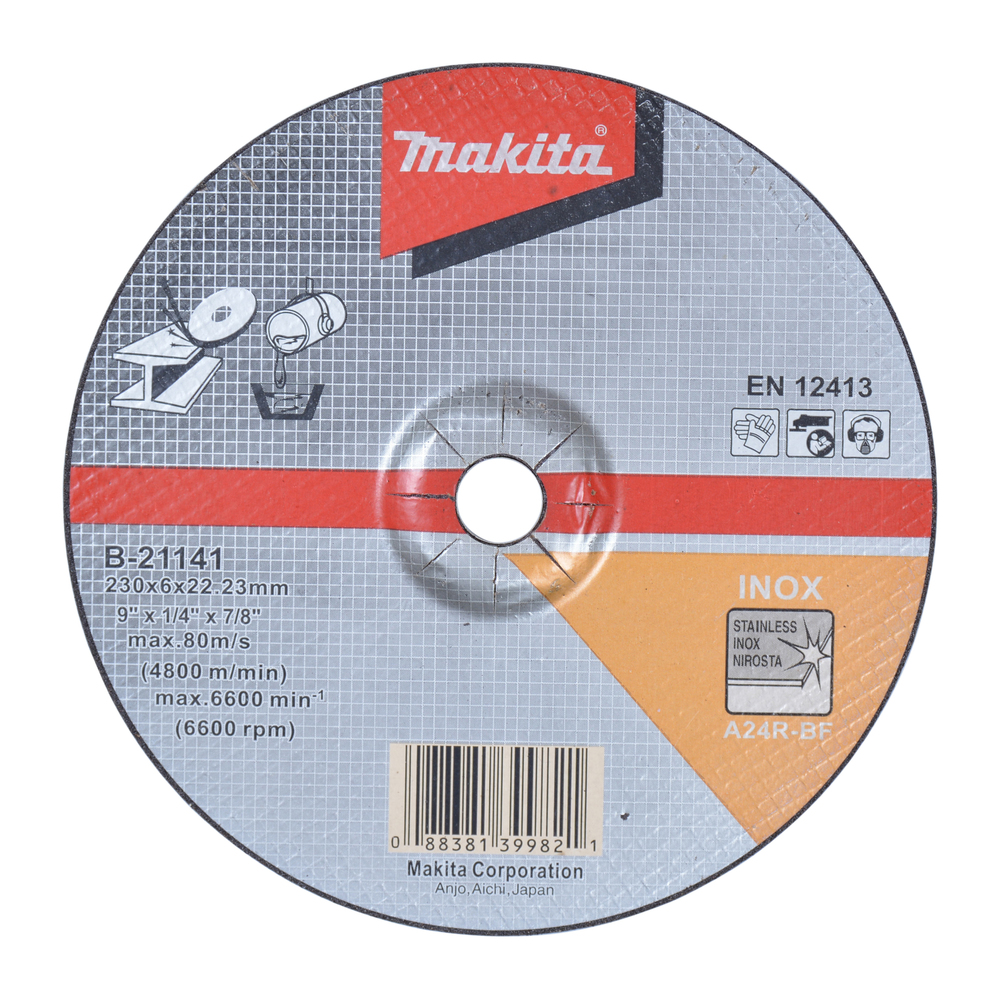 Grinding wheel 230 x 6 mm, A24R