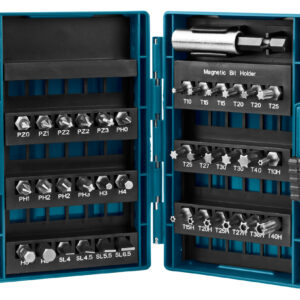Screw bit set, 37 pcs