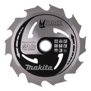 Circular Saw Blade, M-Force, T.C.T, 165x20mm, 10T