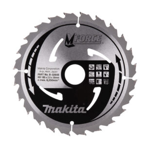 Circular Saw Blade, M-Force T.C.T, 185 x 30mm, 24T