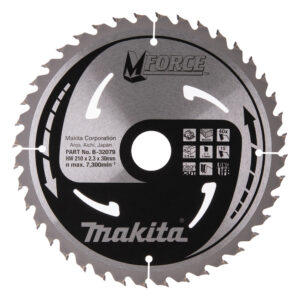 Circular Saw Blade, M-Force T.C.T, 210 x 30 mm, 40 T
