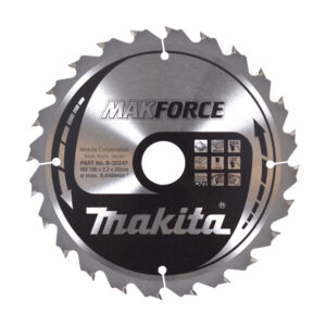 Circular Saw Blade, Makforce, TCT, 190x30mm, 24T