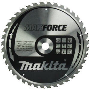 Circular Saw Blace, Makforce, TCT, 355x30mm, 40T