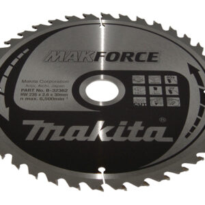 Circular Saw Blade, Makforce T.C.T, 235 x 30mm, 40T