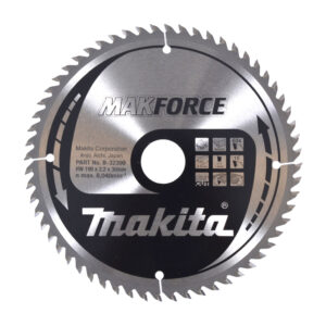 Circular Saw Blade, Makforce, TCT, 190x30mm, 60T