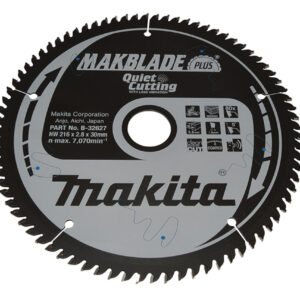 Circular Saw Blade, MakBlade Plus T.C.T, 216 x 30 mm, 80 T