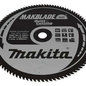 Circular Saw Blade, MakBlade Plus T.C.T, 350 x 30mm, 100T