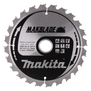 Circular Saw Blade, Makblade, TCT, 216x30mm 24T
