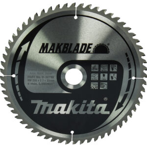 Circular Saw Blade, Makblade T.C.T, 255 x 30mm, 60T