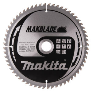 Circular Saw Blade, Makblade T.C.T, 260 x 30 mm, 60 T