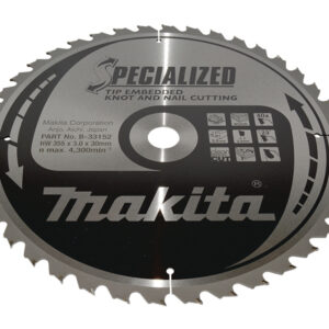 Circular Saw Blade, Specialized T.C.T, 355 x 30 mm, 40 T