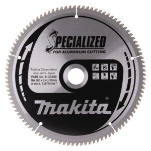 Circular saw blade, Specialized T.C.T, 260 x 30 mm, 100 T