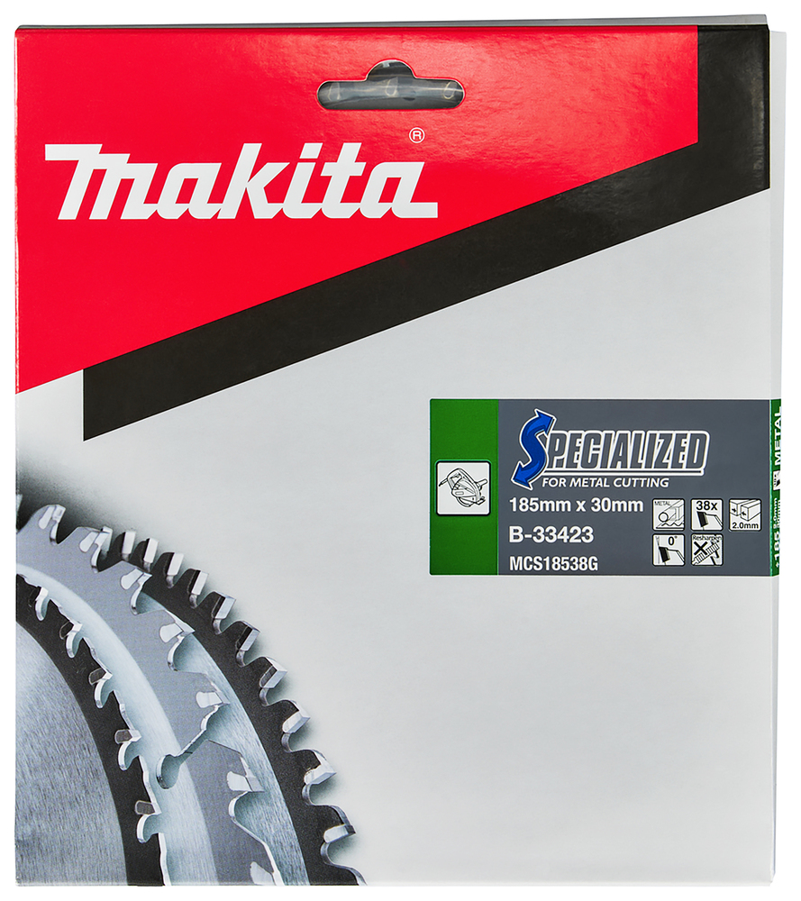 Circular Saw Blade, Specialized, T.C.T, 185x30mm, 38T - Image 3