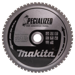 Circular saw blade, Specialized T.C.T, 270 x 30 mm, 60 T