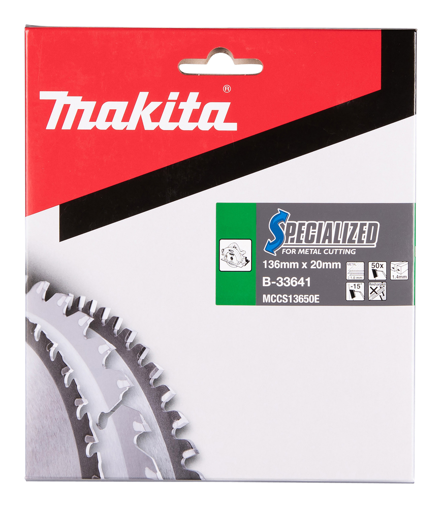 Circular Saw Blade, Specialized, T.C.T, 136x20mm, 50T - Image 4