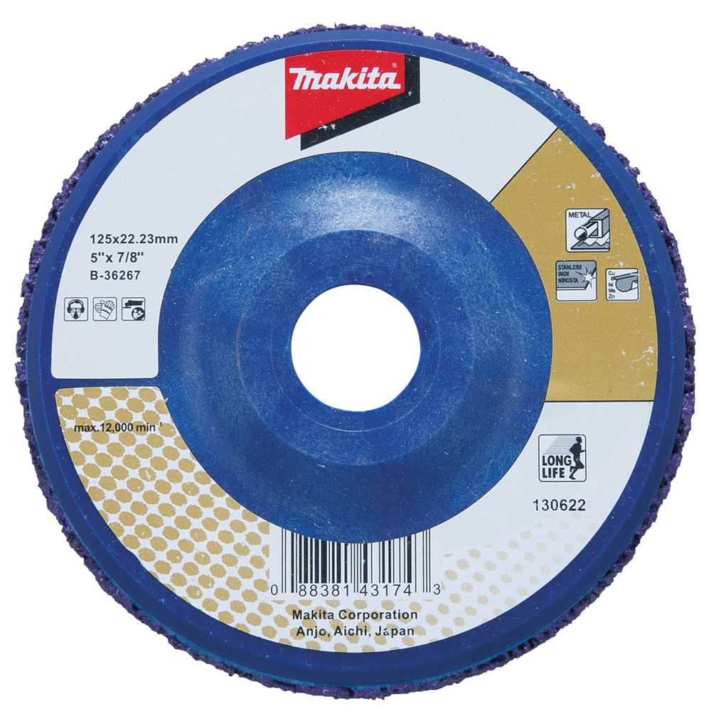 Strip Disc 125 mm Nylon Backing, Purple