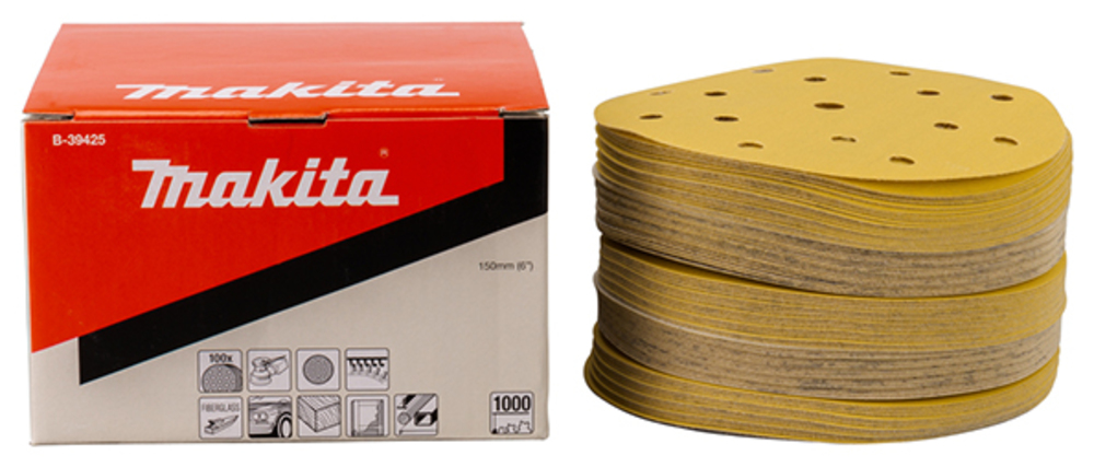 Sanding Disc 150 mm, K1000