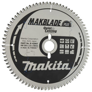 Circular Saw Blade, MakBlade Plus T.C.T, 250 x 30 mm, 80 T