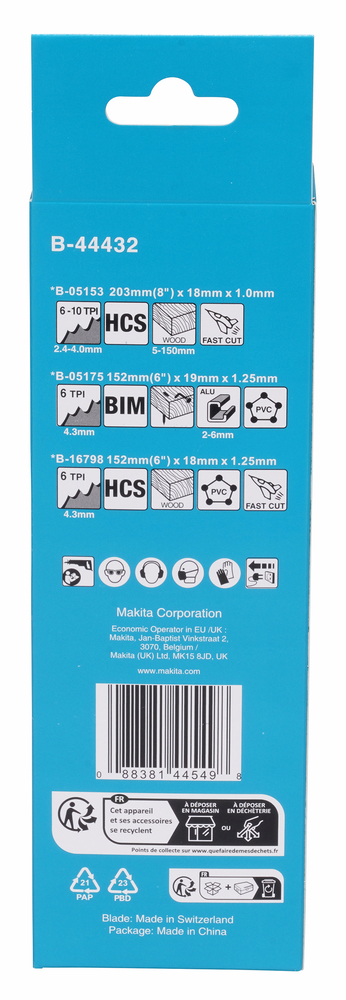 Reciprosaw Blade Set 6 pcs - Image 9