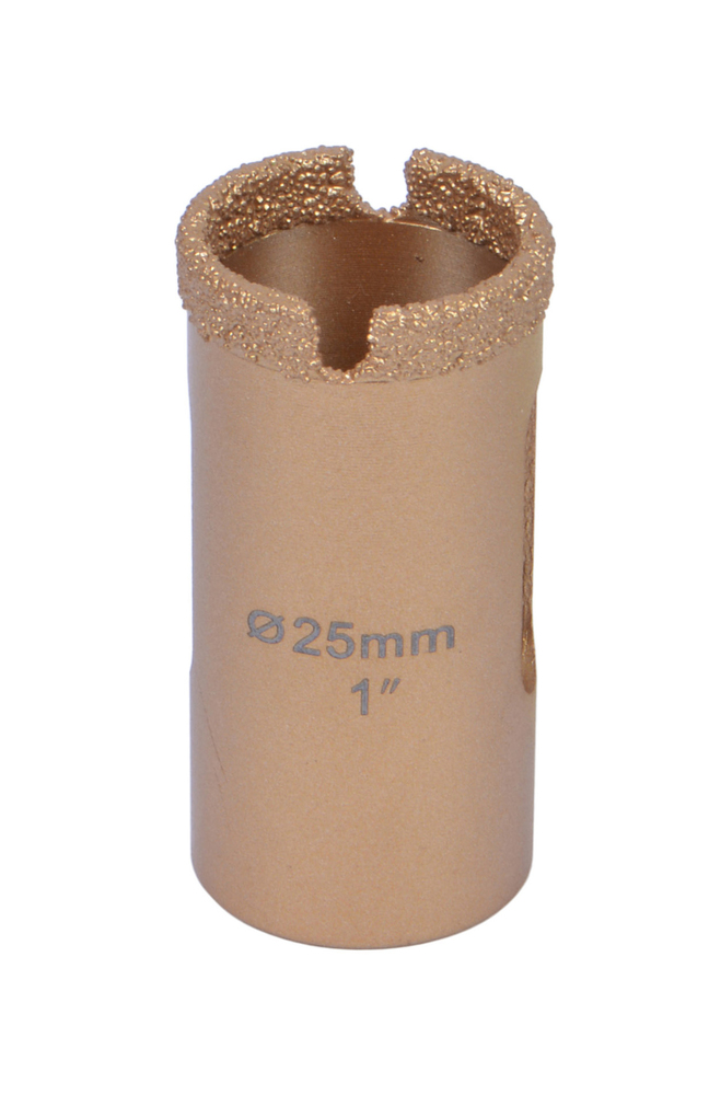 Vacuum Brazed Diamond Holesaw 25 x 40 mm