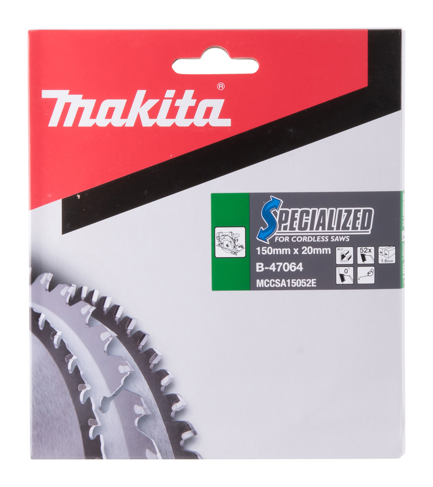 Circular Saw Blade, Specialized, T.C.T, 150x20mm, 52T - Image 4